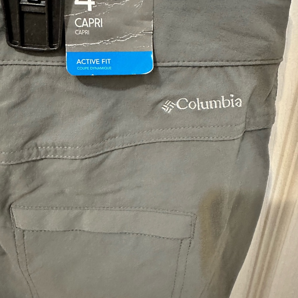 NWT Columbia women’s capri Pants in Gray - Picture 6 of 8